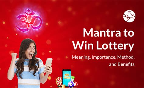 mantra to win lottery